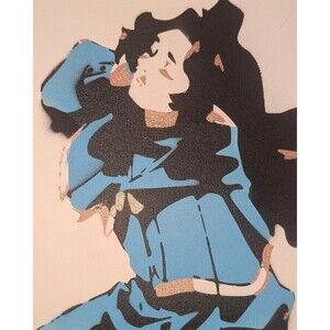 Delicious in Dungeon Spray Paint Art Piece